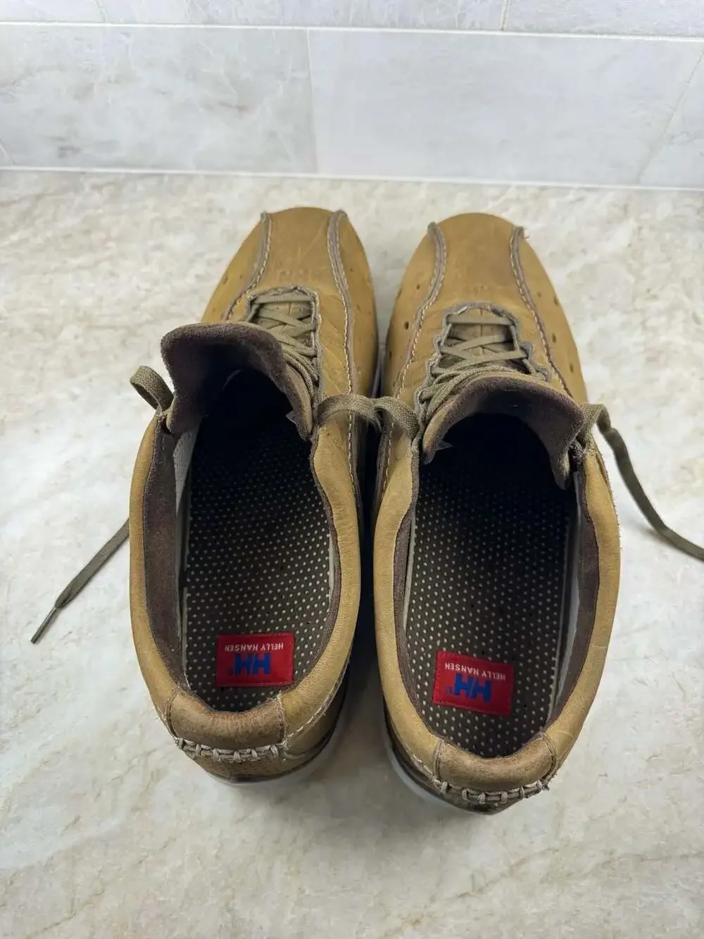 Helly Hansen Brown Suede Non-Marking Deck Sneakers Size 10.5